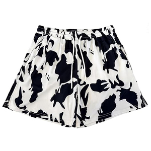 Shorts d'été décontractés personnalisés de haute qualité pour hommes, nouveau logo imprimé, maille polyester, impression par transfert thermique, respirant, écologique - Product Image 4