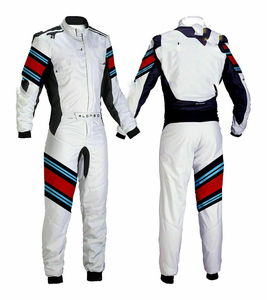 Combinaison de course de karting/moto unisexe pour adultes de haute qualité, respirante, en coton/polyester, impression numérique WHEEL DEAL SPORTS - Product Image 4