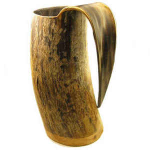 Taza de Viaje Nórdica de Cuerno de Búfalo con Revestimiento de Acero Inoxidable – Taza Estilo Vikingo Hecha a Mano - Product Image 3