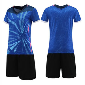 Uniformes de voleibol personalizados al por mayor, camisetas y pantalones cortos con sublimación completa, 100% poliéster, uniformes impresos para equipos - Product Image 6