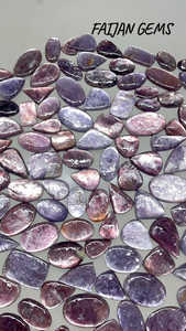 Gran Oferta: Piedra Preciosa Suelta de Lepidolita Natural de Alta Calidad, Cristal de Micca para Sanación, Piedra de Palma Decorativa FAIJAN GEMS Rajasthan - Product Image 3
