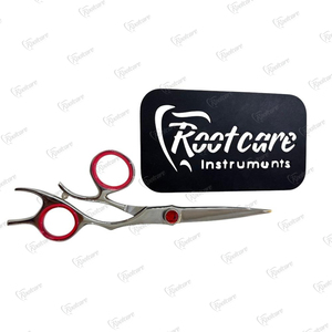 Ciseaux de coiffure professionnels pour salon de beauté, en acier inoxydable émeraude, ciseaux droits de coupe, ciseaux à effiler, outils de soin des racines - Product Image 5