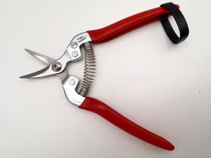 FUJIYA Industrial Grade Bypass Hard Chrome Plated Japanese 420 J2 Stainless Alloy Steel Soft Grip Plastic Handle Trimming F-001 - Product Image 4