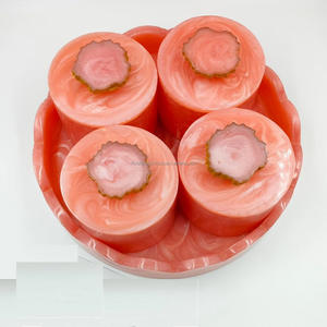 Juego de contenedores de almacenamiento de alimentos secos de resina herméticos hechos a mano, botes de cocina para estilos de cubierta de azúcar de harina para condimentos - Product Image 5