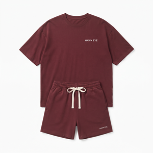 Ensemble de shorts pour femmes de haute qualité personnalisable, t-shirt et short de haute qualité, ensemble 2 pièces, couleur unie, style sport et décontracté - Product Image 4