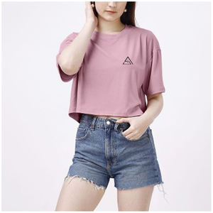 Crop tops pour femmes en gros, personnalisables avec logo, en coton, sexy, décontractés, courts - Product Image 5