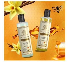Limpiador y Acondicionador Capilar Natural de Miel y Vainilla Khadi, Revitaliza el Cuero Cabelludo, Estimula el Crecimiento del Cabello, Aporta Brillo - Product Image 3