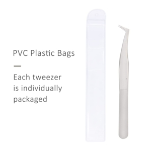 Vente flash - Pinces à extensions de cils en titane sablé avec design antidérapant, antistatique, pointe de 7,5 mm pour les professionnels - Product Image 4