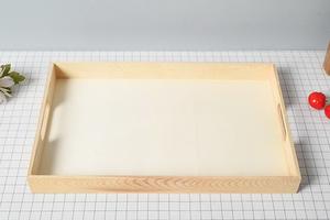 Bandeja de Servir de Madera Estilo Moderno, Bandeja de Madera Maciza Premium para Servir Té, Café y Desayuno - Product Image 3