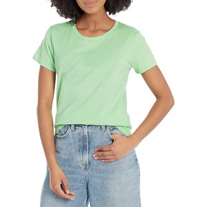 Camiseta de Mujer Transpirable de Algodón, Ropa Informal con Diseño Relajado y Estilo Moderno - Product Image 6