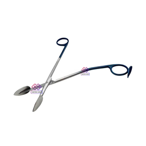 MEDICAB 19CM ช้อนสแตนเลสสตีลปลายตรง พร้อมที่แยกเนื้อเยื่อและกรรไกรสำหรับการผ่าตัดทั่วไป ความแม่นยำสูง ใช้ซ้ำได้ - Product Image 4