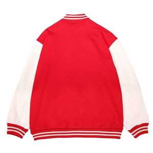 Chaqueta de Béisbol para Hombre de Alta Calidad al por Mayor, Nuevo Diseño con 100% Lana Teñida, Chaquetas Varsity de Béisbol para Hombre en Oferta - Product Image 3