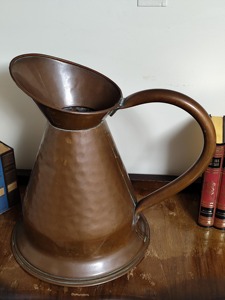 Antique Creations Vintage Copper Water <b>Jug</b> 1.8L Durable Eco-Friendly Pitcher for <b>Drinks</b> Wedding & Party Use - Product Image 3