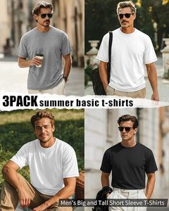 Camiseta Clásica de Algodón para Hombre, Cuello Redondo, Manga Corta, Diseño Liso, Ropa Casual de Moda, Pedido al por Mayor, Proveedor Mayorista - Product Image 2