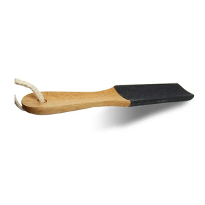 Râpes à pieds de haute qualité avec manche en bois, robustes, double face, pour pédicure professionnelle en salon de beauté - Product Image 2