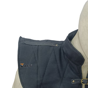 Medieval Padded Arming Collar Thick Cotton Gorget Neck Armor Handmade Knight Costume Renaissance Fair Armor Neck Guard Cosplay - Product Image 5