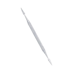 HABI INDUSTRIES Stainless Steel Professional <b>Nail</b> <b>Tools</b> Set Double Head Curved Blade Cuticle Pusher Manicure Pedicure Instrument - Product Image 5