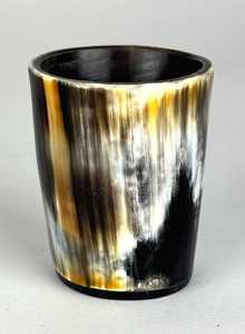 Vaso de Cerveza Vintage Hecho a Mano con Cuerno de Búfalo, Vaso Reutilizable de Estilo Rústico, Vaso Clásico - Product Image 2