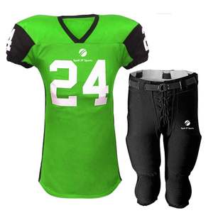 Uniformes de Fútbol Americano Personalizados al por Mayor, Pantalones Cortos y Pantalones Largos Transpirables, Ropa Deportiva Personalizada para Equipos - Product Image 6