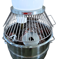 Équipement de cuisson automatique Mélangeur à gâteau planétaire de 80 litres Mélangeur de pâte à pain pour restaurant Pizza 3 vitesses