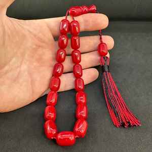 Chapelet de prière musulman Tasbih, écologique, en résine, perles faites à la main, Tasbih religieux - Product Image 2