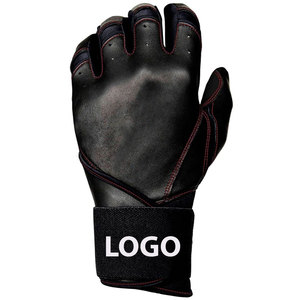 Gants de frappe de baseball à action rapide, paume en cuir premium, respirants, ajustement confortable, adhérence améliorée, personnalisables pour l'entraînement et les matchs - Product Image 2