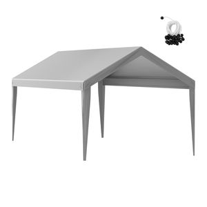 Telo di Ricambio per Carport 10x20 piedi, Resistente, Impermeabile, Protezione UV, Facile da Installare, Tenda Superiore per Garage, Riparo per Camion - Product Image 1