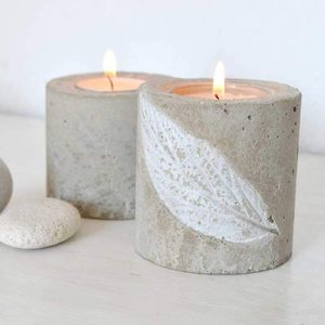 TCE Premium Handmade Concrete <b>Tea</b> <b>Light</b> Holder for Home Decor Table Centerpiece Hotel Restaurant Gift and Interior Styling Use - Product Image 3