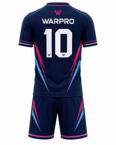 Conjunto de Camiseta y Pantalones Cortos de Fútbol Elite, Ropa Deportiva Ligera de Secado Rápido, Uniforme de Fútbol Masculino, Equipación Moderna para Equipo, 100% Poliéster - Product Image 2