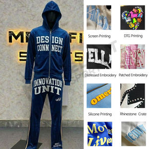 Ensemble de survêtement pour homme avec fermeture éclair personnalisée, nouvelle collection, vêtements de sport confortables pour la salle de sport, le fitness et le jogging - Product Image 5