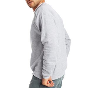 Sudaderas de talla grande de la mejor calidad para hombre, ropa de calle transpirable, sudadera de Color sólido - Product Image 6