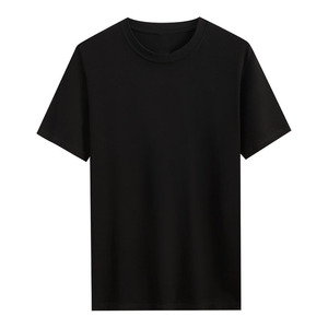 ผู้ผลิตเสื้อ OEM แบบกำหนดเอง ผ้าฝ้าย 100% คอปกสองสี เสื้อยืดแขนสั้นผู้ชาย คอกลม สวมใส่สบาย ระบายอากาศได้ดี แห้งเร็ว ทรงปกติ - Product Image 5