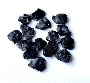 <b>Raw</b> Black Spinel <b>Crystals</b> Natural Gemstone Rough Loose Stones Mineral Specimen Bulk Wholesale Supplier Jewelry Use - Product Image 1