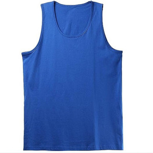 Vintage Men's Tank <b>Tops</b> Oversize Quick Dry Anti-Pilling 100% Cotton Gym Wear <b>Distressed</b> Athletic Singlet Workout Fitness Tee - Product Image 4