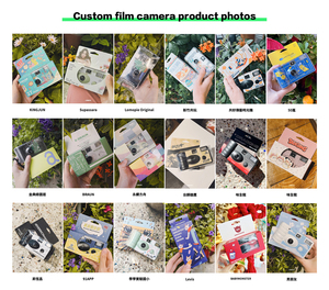 Appareil photo argentique compact 35 mm coloré pour cadeau de mariage, piles AA, mise au point fixe, en plastique, automatique, à usage unique, rose, vert menthe, violet - Product Image 4