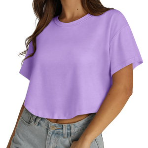 Camiseta Urbana para Mujer, Estilo Ringer, Ropa Deportiva de Alto Rendimiento, Antiarrugas, Secado Rápido, Transpirable, Formal, con Logotipo Personalizado Impreso - Product Image 4