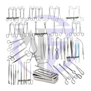 Ensemble d'instruments de chirurgie générale de 65 pièces, acier inoxydable de qualité Wenquar, outils chirurgicaux de base complets pour usage médical - Product Image 5