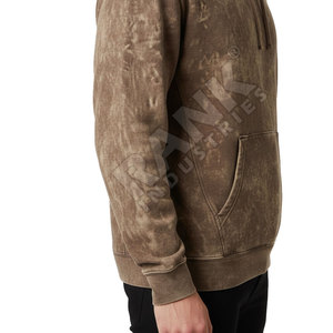 Nouvel Arrivage – Sweat à Capuche Homme Délavé à l'Acide, Prix Abordable, Matière de Qualité Supérieure, Coton Mélangé, Durable, Taille Personnalisée - Product Image 6