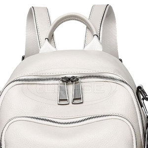 Custom Logo Design High Quality <b>Cheap</b> Price Leather <b>Backpacks</b> Waterproof Zipper 20-35L Capacity Different Colors Online Sale - Product Image 6