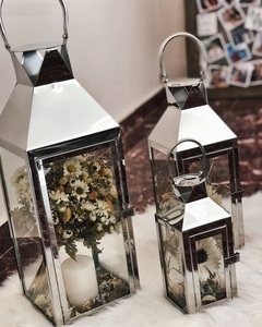 Farol Blanco Hueco de Estilo Europeo Vintage, Farol Vintage de la Mejor Calidad, Hecho a Mano, Creativo, Decorativo para el Hogar, Faroles Únicos para Velas - Product Image 4