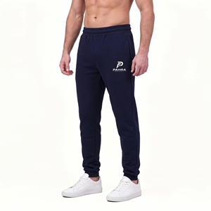 Pantalon de jogging en coton personnalisé pour hommes et femmes, style streetwear, avec cordon de serrage, pour le sport, la gym, l'entraînement, le jogging décontracté et l'été – Vente en gros - Product Image 3