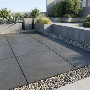 Affordable African European Market R11 2cm Thick Porcelain Outdoor Tiles Heavy Duty 300x600mm Paving Slabs - Product Image 2