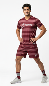 Wholesale Custom Rose Gold <b>Tie</b>-<b>Dye</b> Volleyball Shirt And Shorts Set OEM Anti-Shrink Team Uniform Sublimation Activewear - Product Image 4