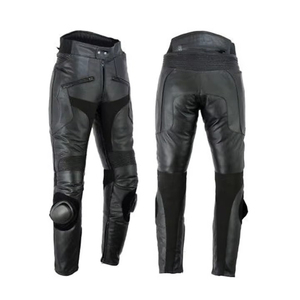 Pantalones de Carreras de Invierno de Diseño Personalizado de Última Tendencia, Resistentes a la Abrasión, de Cuero Genuino, Ignífugos, para Motociclismo, Tallas Grandes - Product Image 6