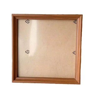 Rehman Craft Retro Brown Square Solid Wood Photo Frame Easel Back Handmade Eco-Friendly Digital Printing for <b>Desk</b>/Tabletop <b>Wall</b> - Product Image 6