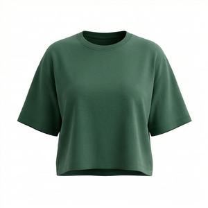 เสื้อครอปท็อปผู้หญิงคุณภาพสูง ราคาส่ง ผลิตจากผ้าฟลีซ สีสันปรับแต่งได้ คุณภาพพรีเมียม ระบายอากาศได้ดี เหมาะสำหรับใส่ลำลอง - Product Image 1