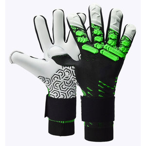Guantes de Portero de Fútbol Profesionales, Palma de Látex de 4 mm de Grosor, Antideslizantes, Duraderos y Transpirables, para Entrenamiento - Product Image 1