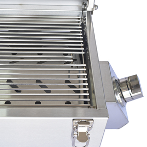 Quemador para barbacoa: para mantener la distinción de los productos similares, mantenga el diseño de parrilla portátil de acero inoxidable con 1 quemador. - Product Image 4
