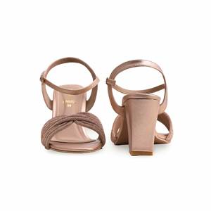 Sandales à talons fantaisie pêche modèle FN6056 - Product Image 2