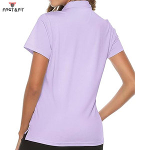 Wholesale Custom Logo Casual Satin for Shirts for Women Short Sleeve Breathable Knitted Print - Product Image 3